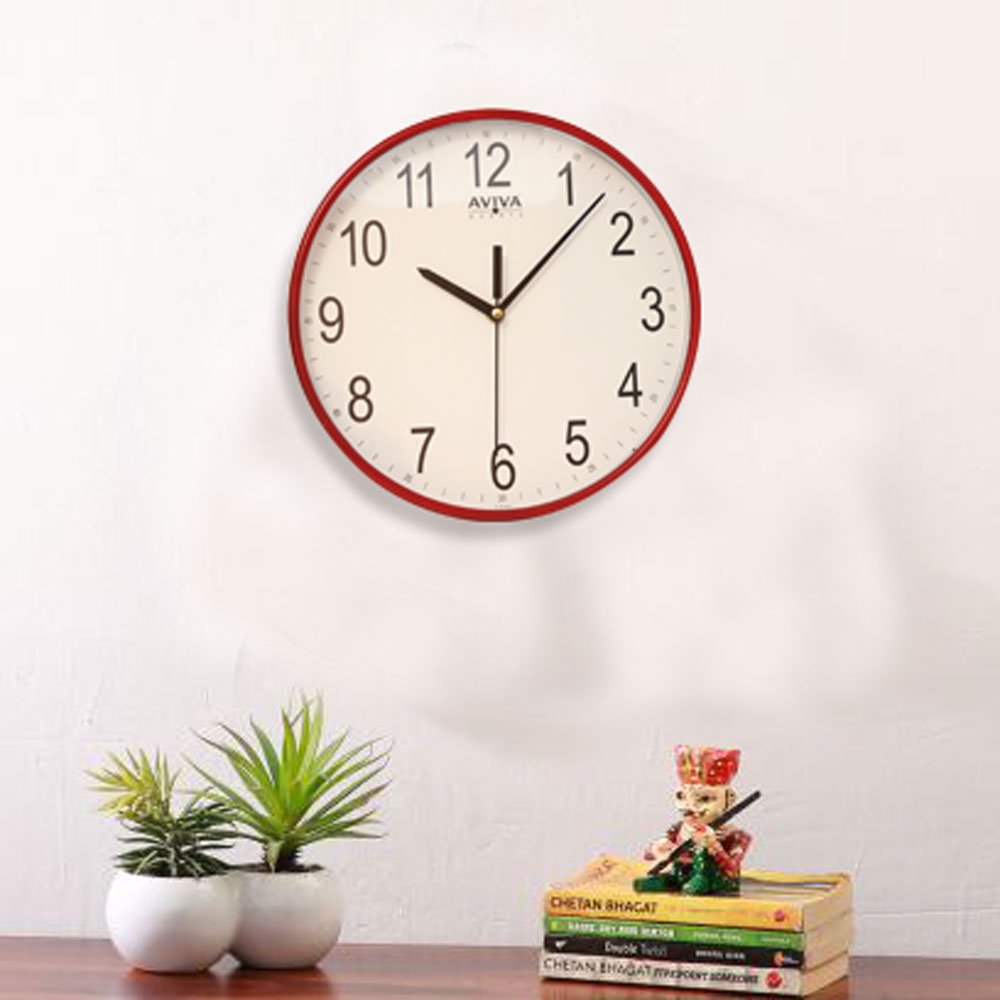 Wall Hanging Clock 10 Inch ( 25.5 cm )