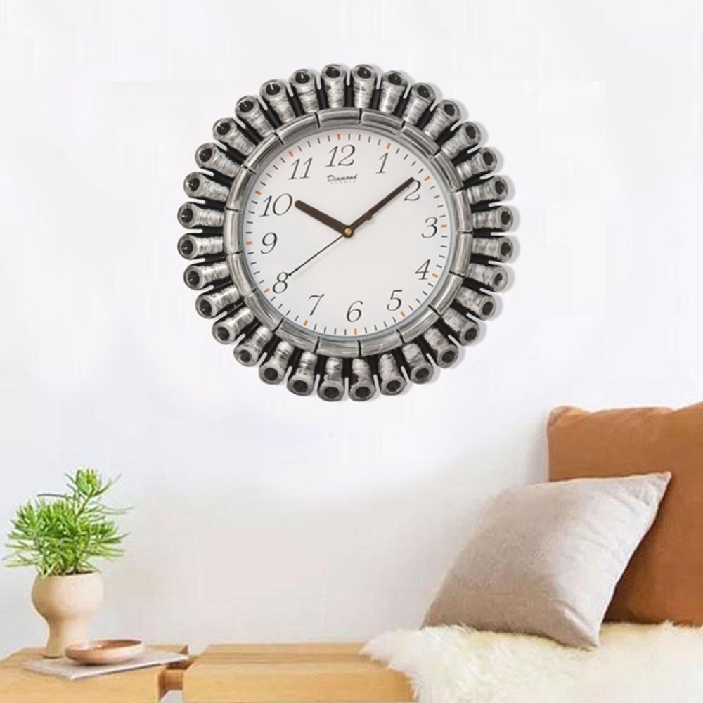 Bamboo Wall Hanging Clock 11 Inch ( 28 cm )