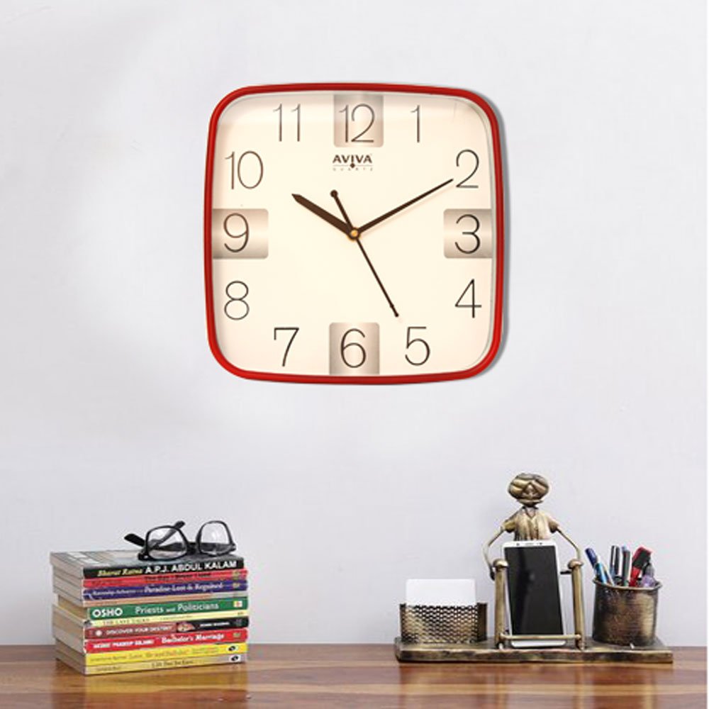 Wall Hanging Clock 9 Inch ( 23 cm )