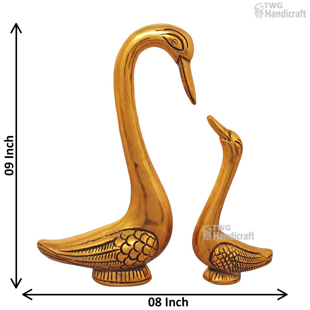 Cast Aluminium Showpiece Wholesale Supplier in India Animal Figurine M