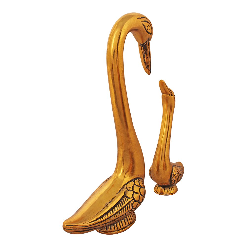 Feng Shui Figurine Kissing Duck 9 Inch ( 23 cm )