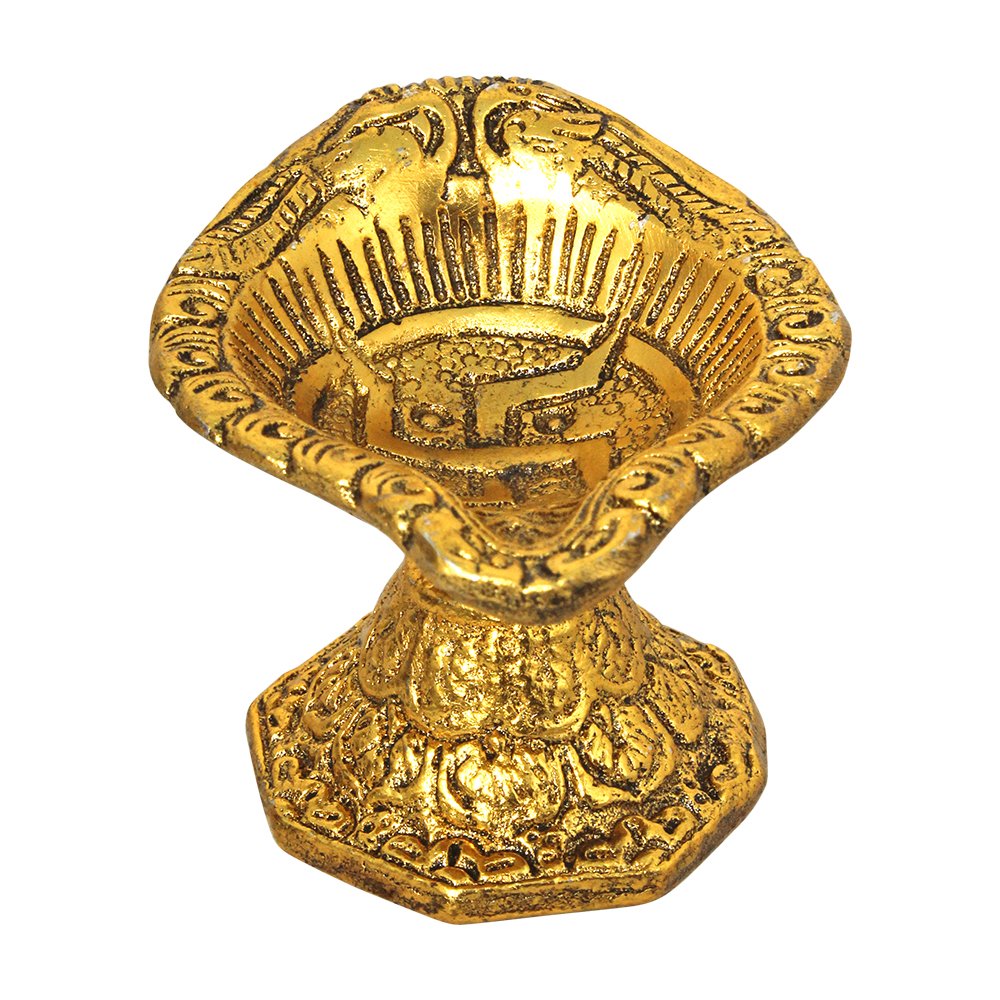 Metal Diya For Puja Temple 2 Inch ( 5.5 cm )