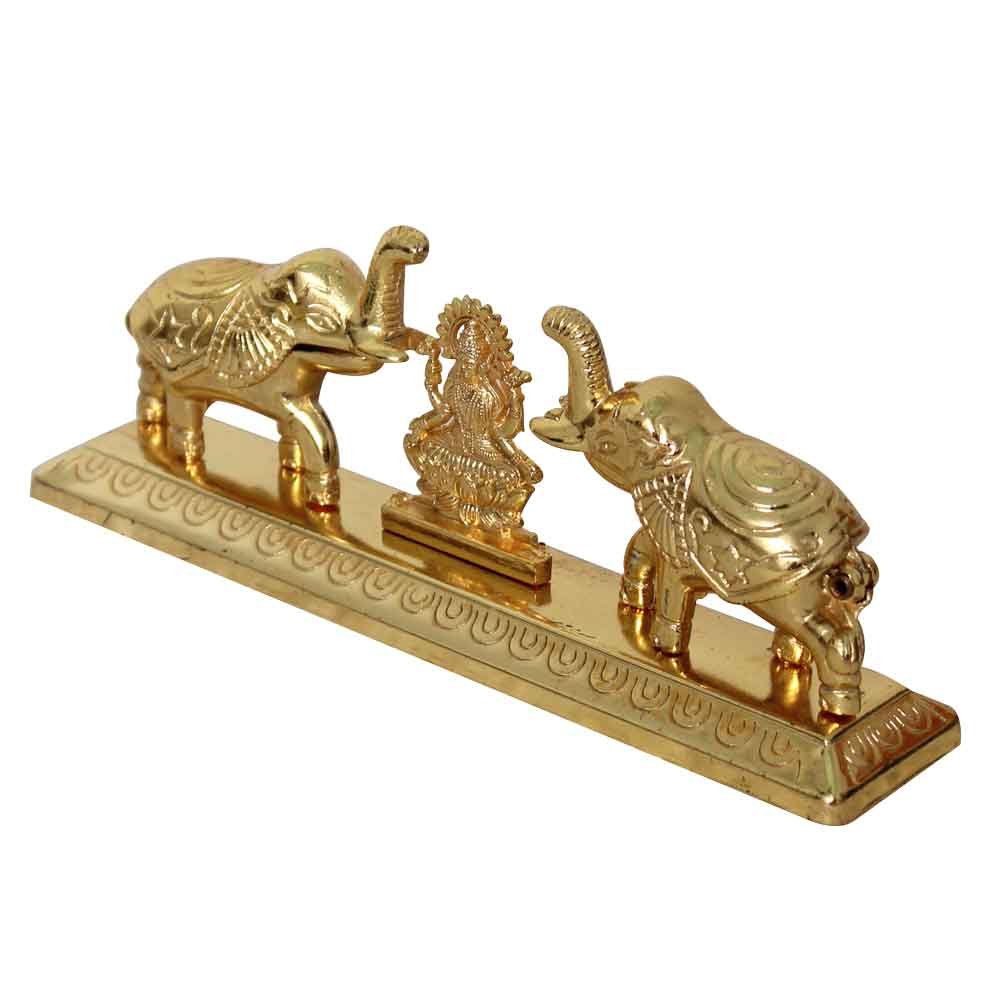 Metal Kumkum Dibbi Showpiece 2.5 Inch ( 6.5 cm )