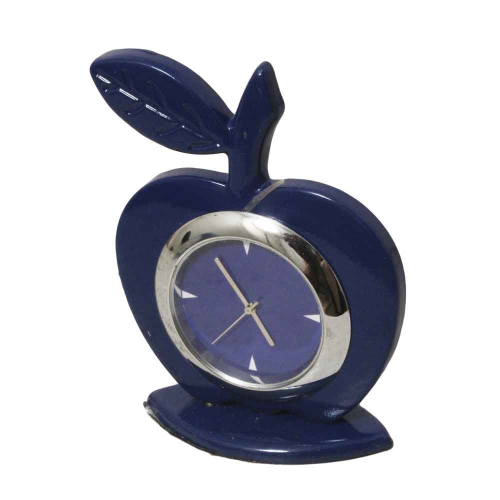 Handicraft Apple Table Clock 3 Inch ( 8 cm )
