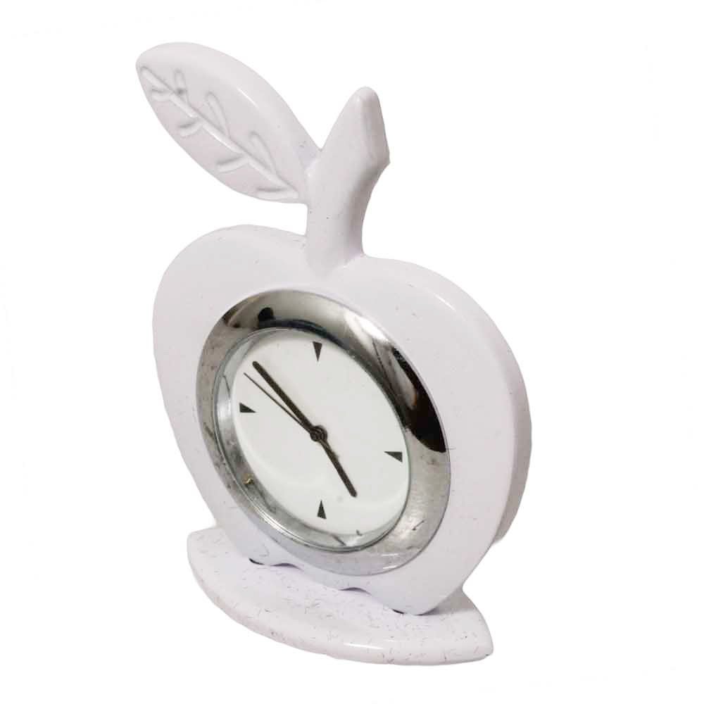 Desk Decor Apple Table Clock 3 Inch ( 8 cm )