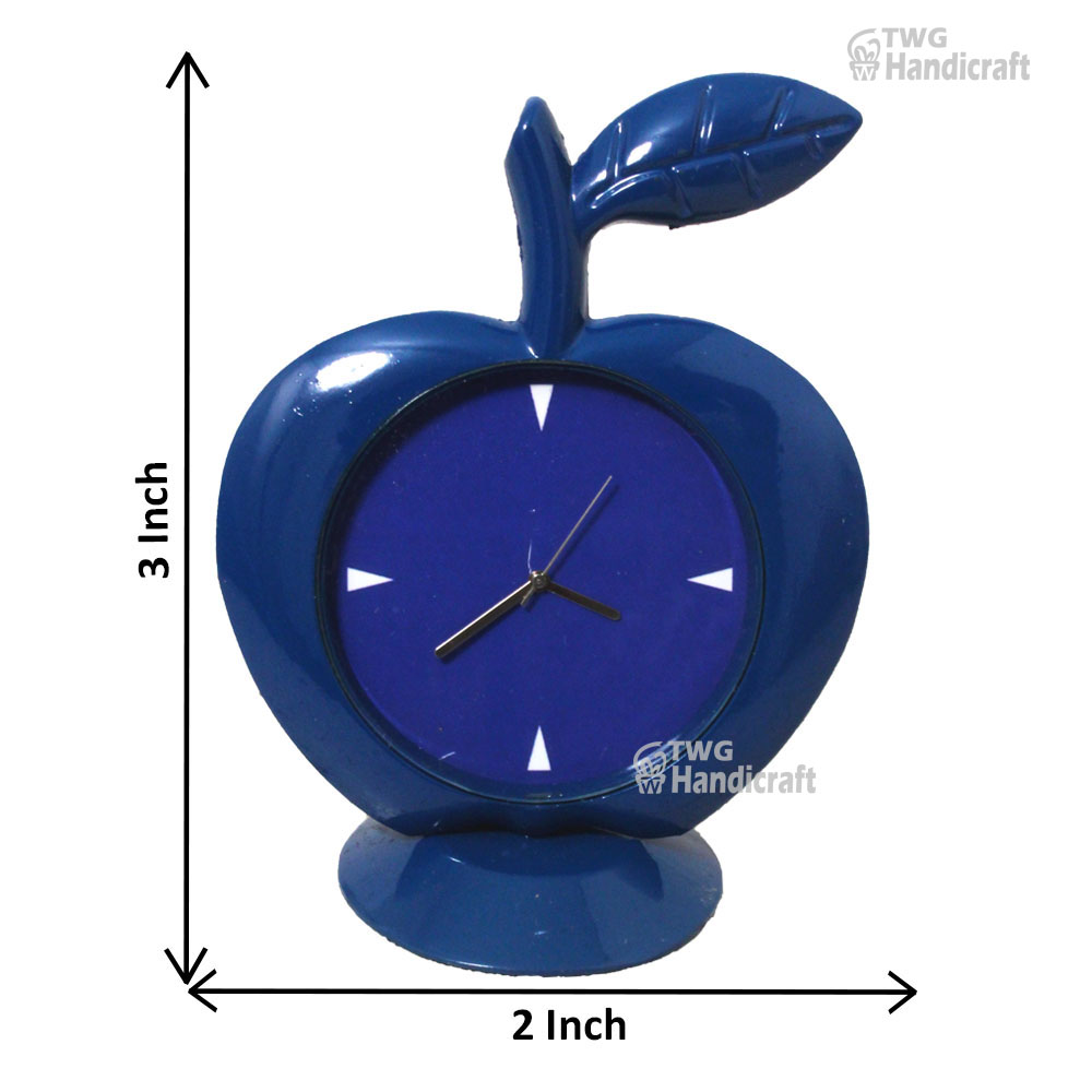 Manufacturer of Table Clock Metal Table Clock at Factory Rate