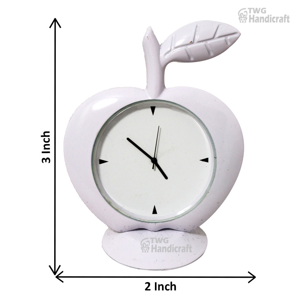 Table Clock Manufacturers in India Metal Table Clock at Factory Rate