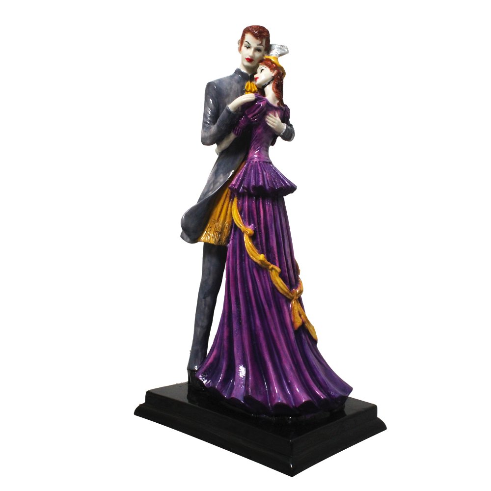 Romantic Love Couple Statue 14 Inch