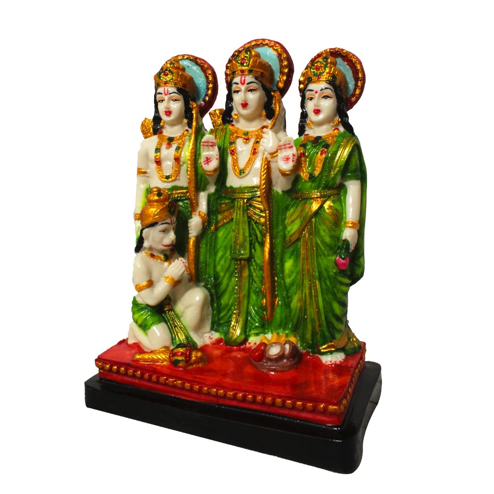 Spiritual Ram Darbar Idol 8.5 Inch ( 22 cm )