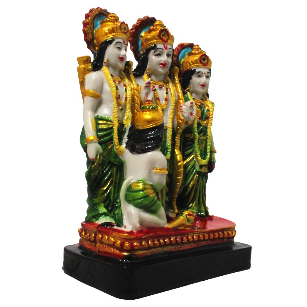 God Rama Sita Laxman Hanuman Idol 7 Inch ( 18 cm )