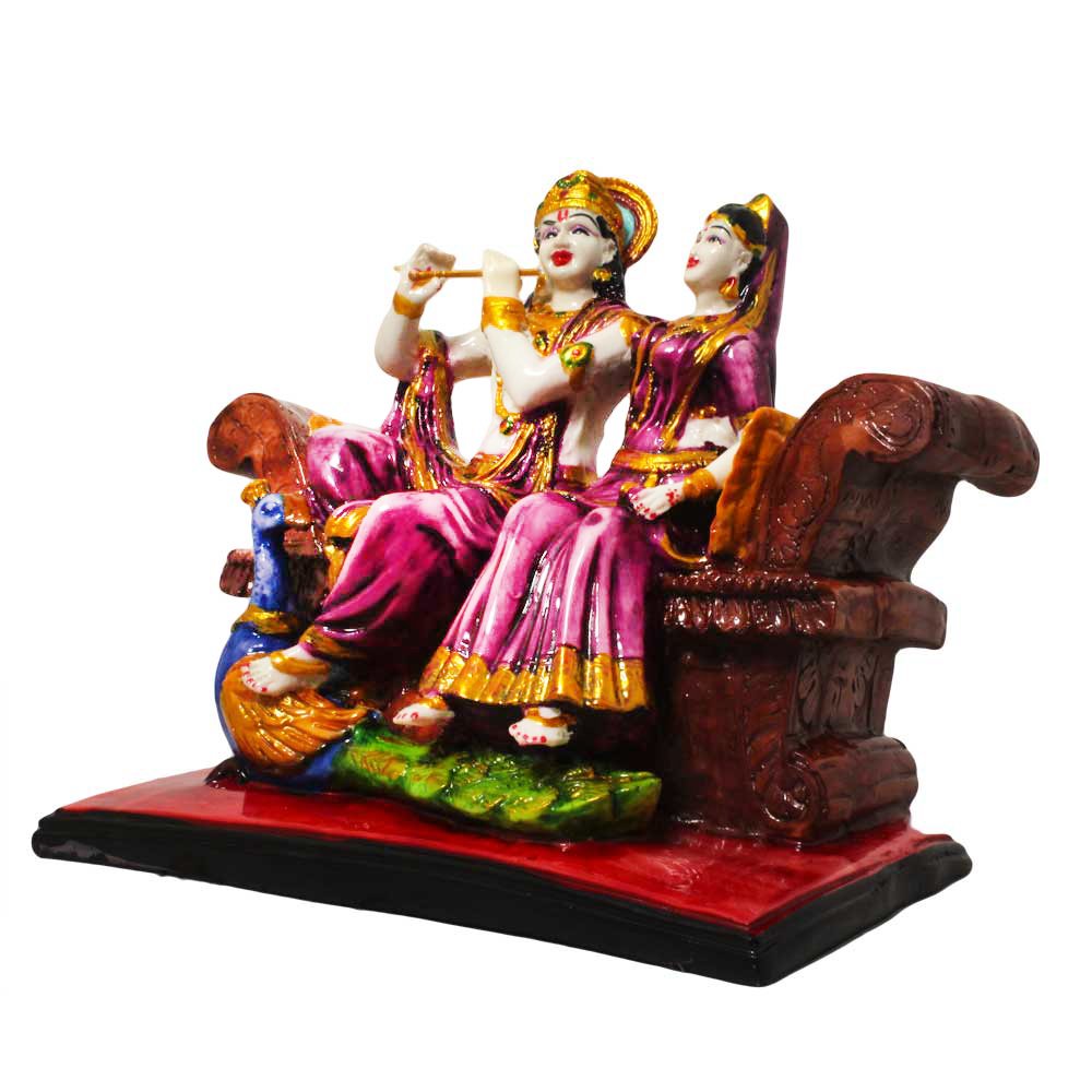 Radha Krishna Spiritual Gift 8.5 Inch ( 22 cm )