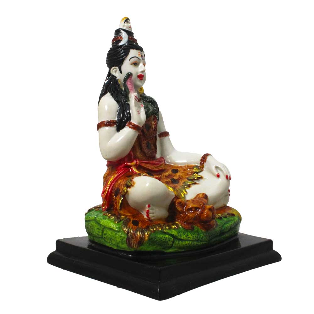 Religious Shiva Sculpture 10 Inch