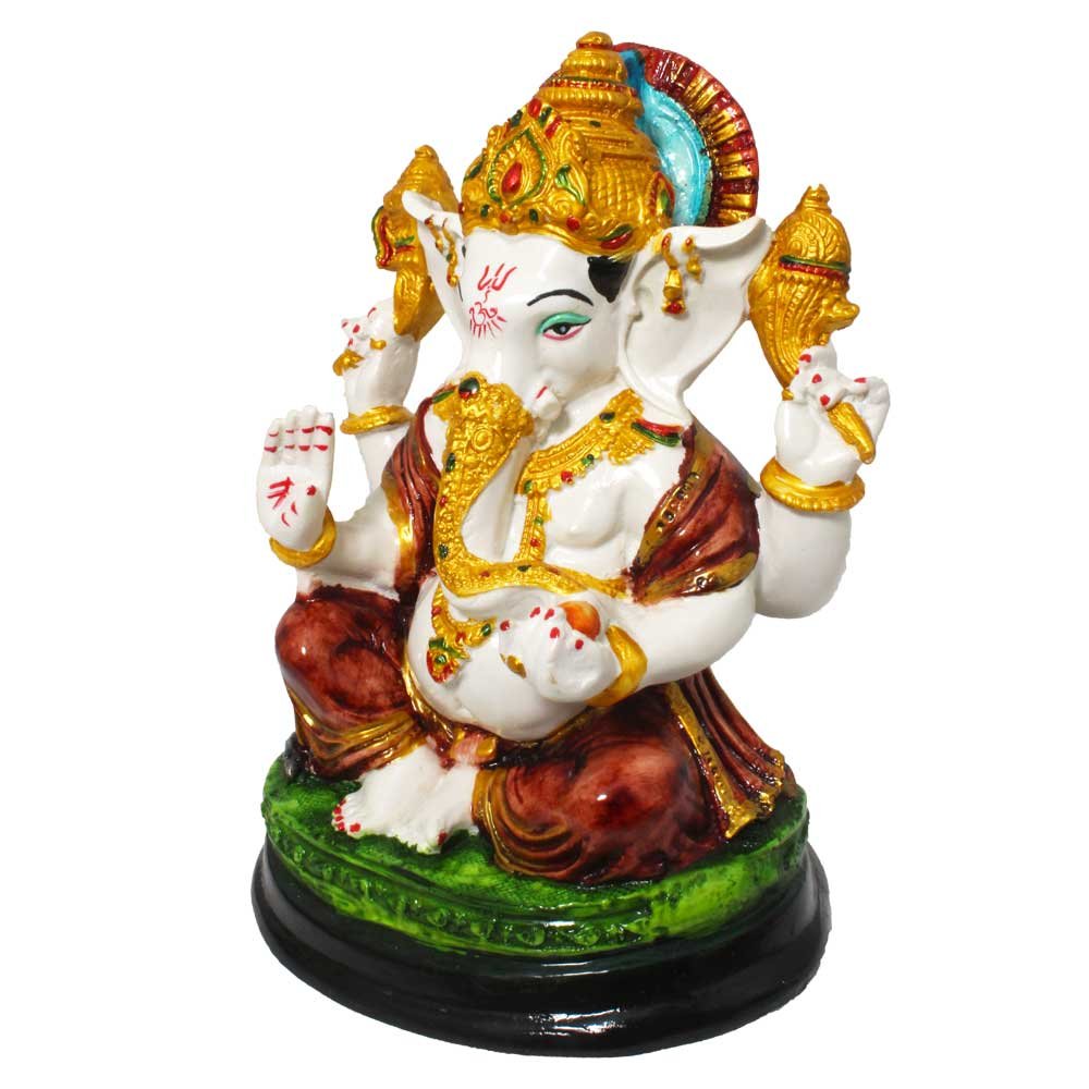Blessing Ganesha God Figure sculpture 9 Inch ( 23 cm )
