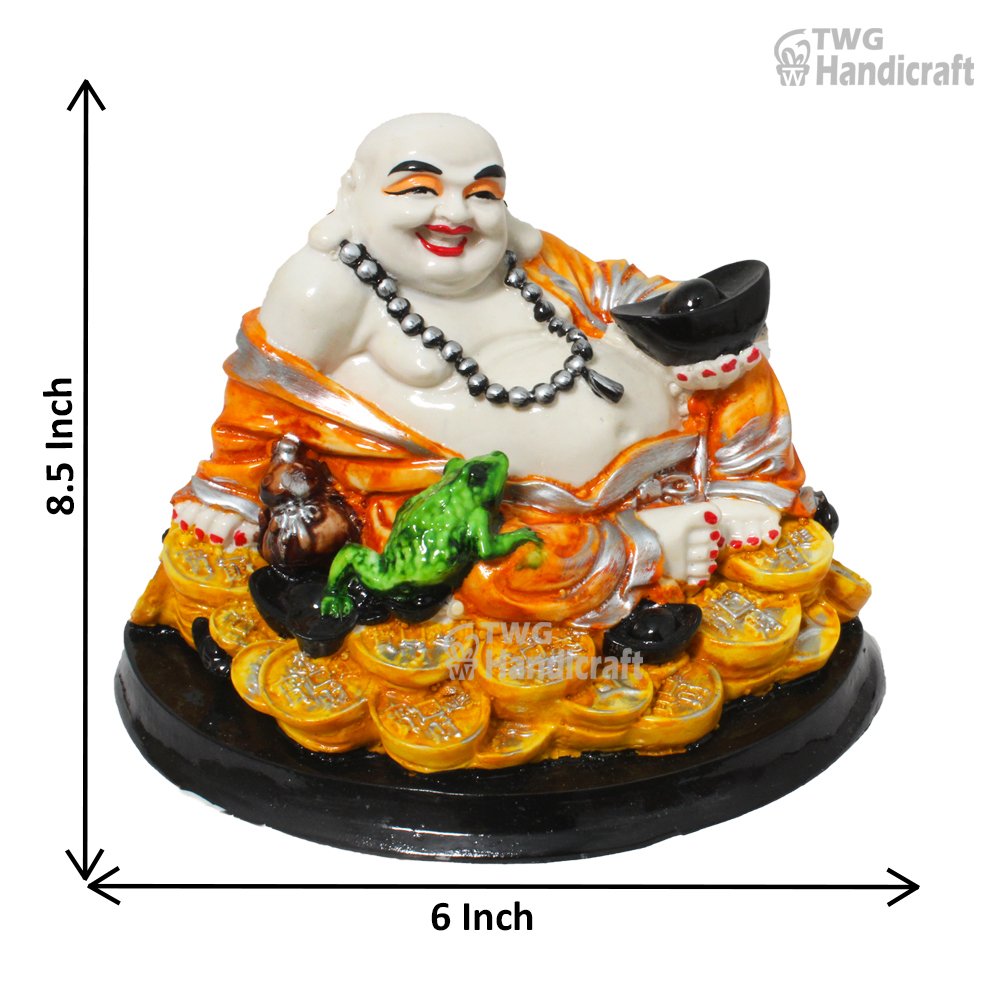 Laughing Buddha Statue Manufacturers in Delhi | Silver Plated Laughing Buddha Statue