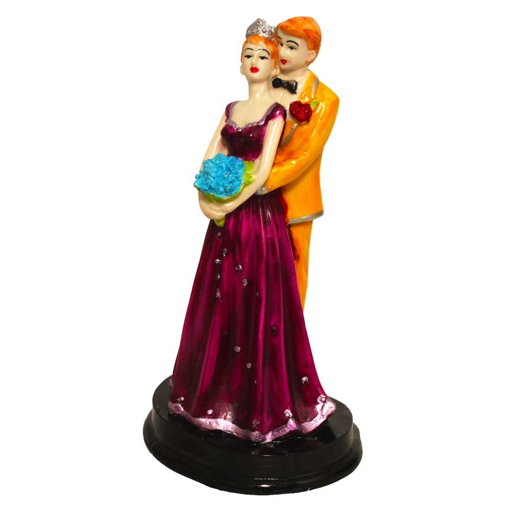 Hnadicraft Love Couple Showpiece 8.5 Inch ( 22 cm )
