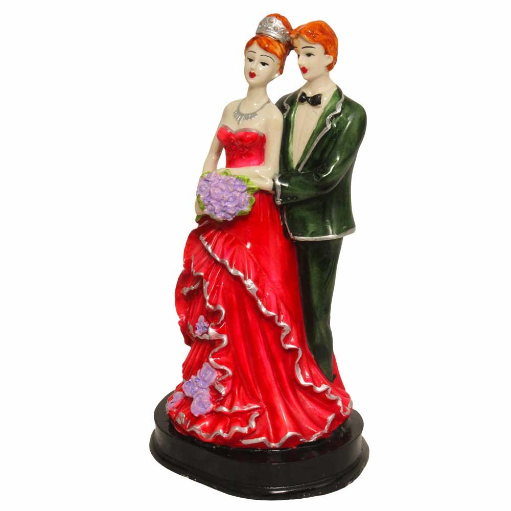 Wedding Couple Showpiece 8.5 Inch ( 22 cm )