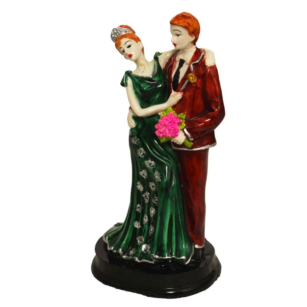 Love Couple Statue Gift 8.5 Inch ( 22 cm )