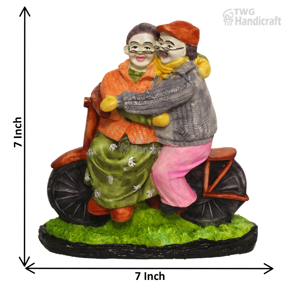 Couple Figurine Showpiece Manufacturers in India Resin Couple Statue