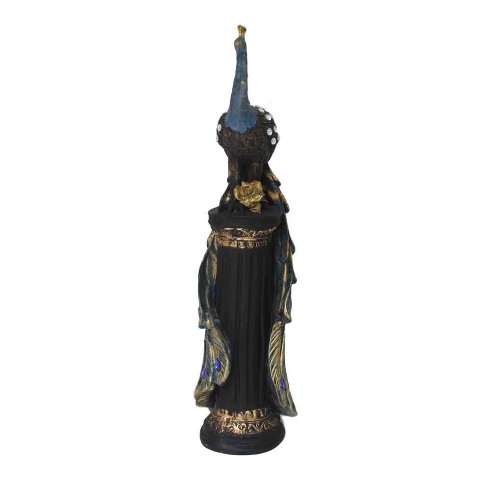 Home Decor Peacock Statue Showpiece 19 Inch ( 48.5 cm )