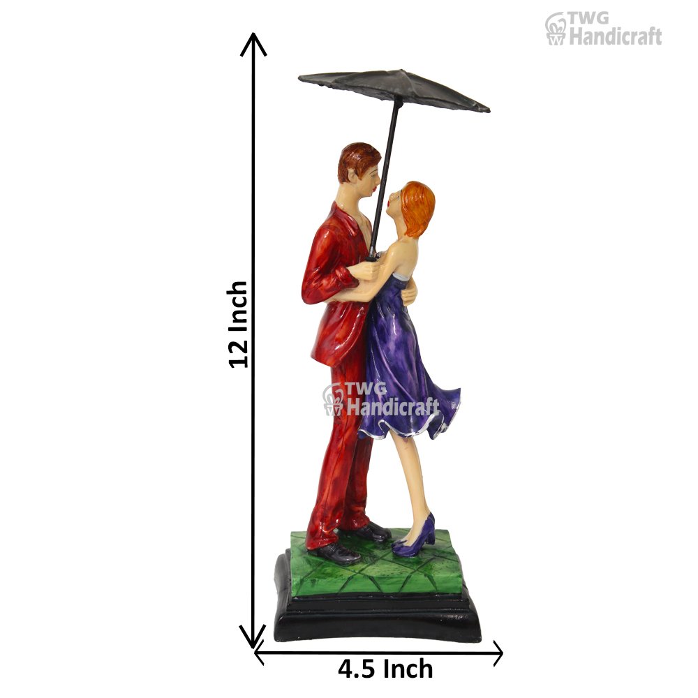 Couple Statue Manufacturers in Chennai | Umbrella Couple Statue Factory