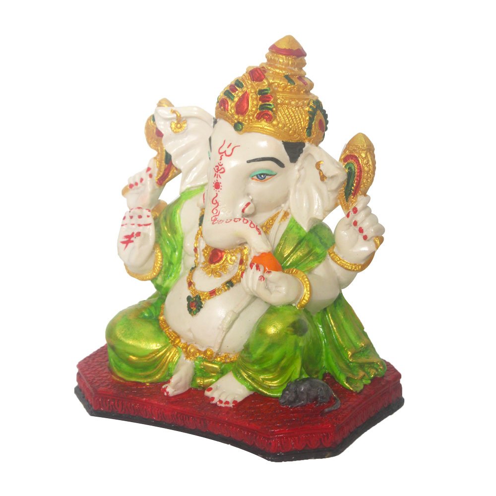 God Ganesha Murti Idol 8 Inch ( 20.5 cm )