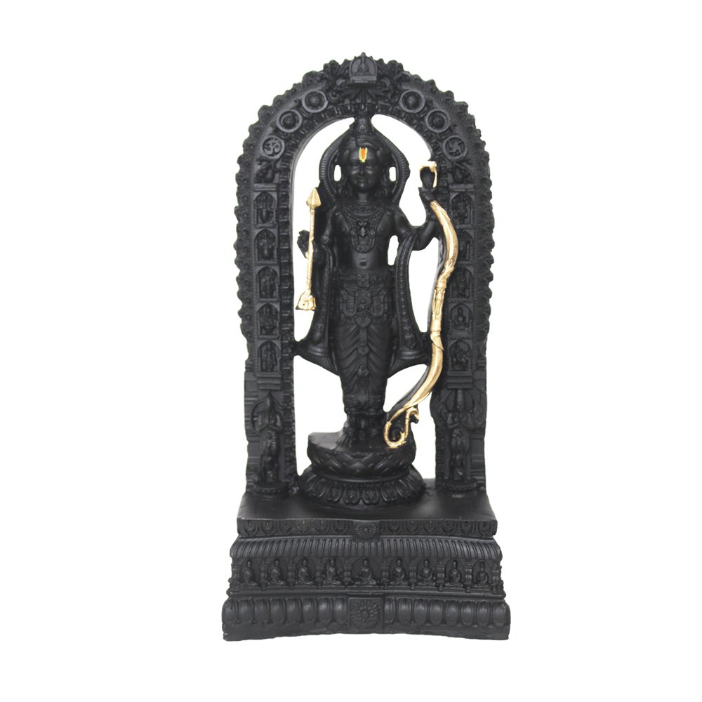 Home Decor Ayodhya Ram Lalla Idol Statue 4.25 Inch ( 13 cm )