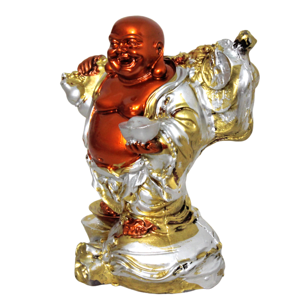 Potly Laughing Buddha Statue 6.5 Inch