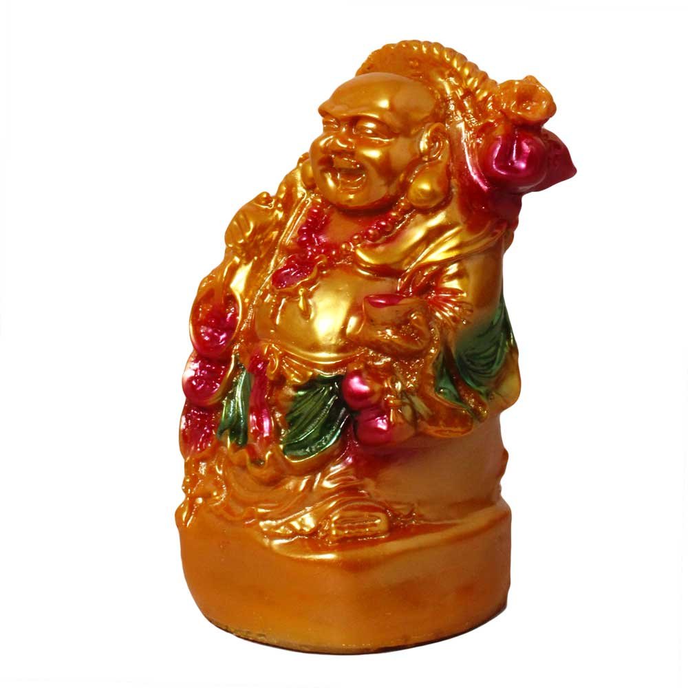 Lucky Laughing Buddha Figurine 5 Inch ( 13 cm )