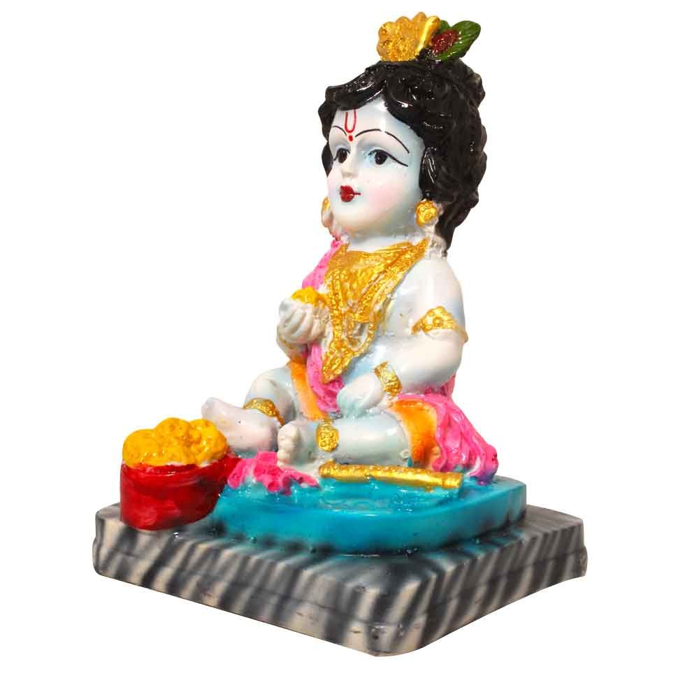Baby Kanha Sculpture 6.5 Inch ( 17 cm )