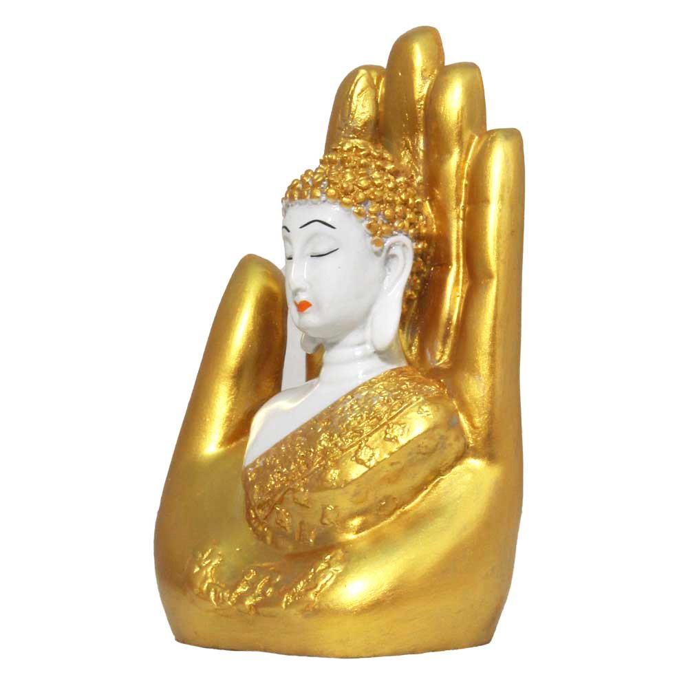 Hand Buddha Gift Statue 7 Inch ( 18 cm )