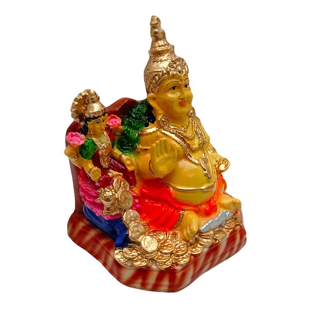 God Kuber Religious Statue Murti 6 Inch ( 15.5 cm )