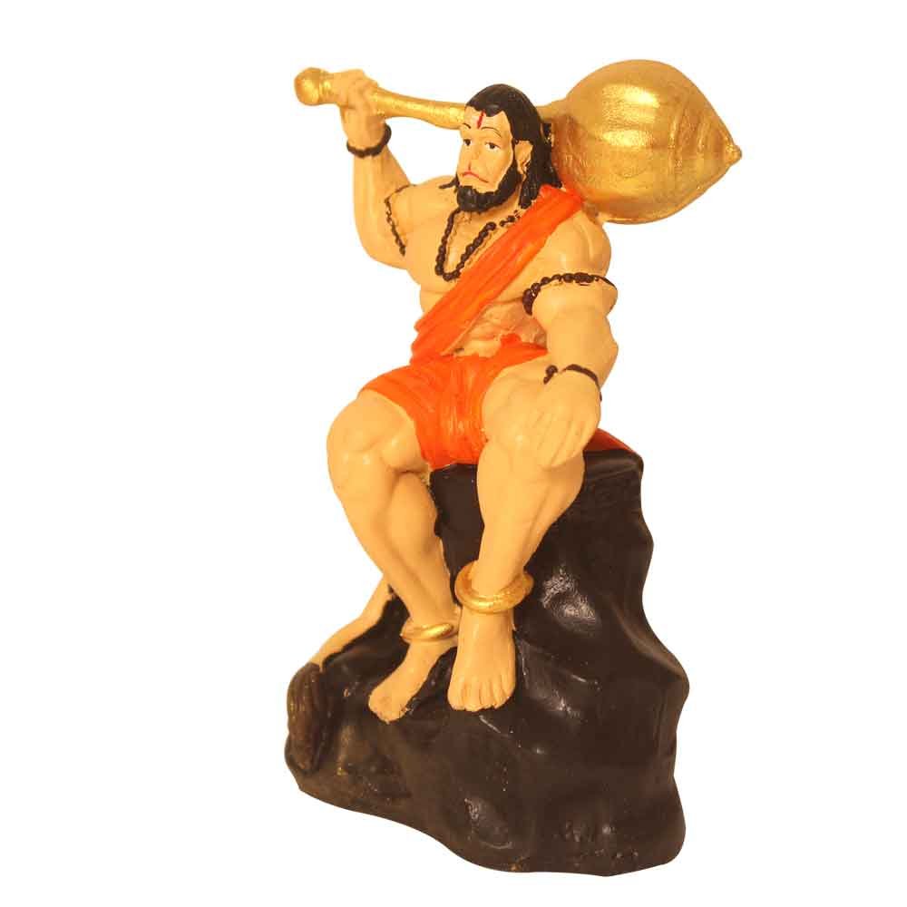 Hanuman Mountain Idol 4.5 Inch ( 13 cm )