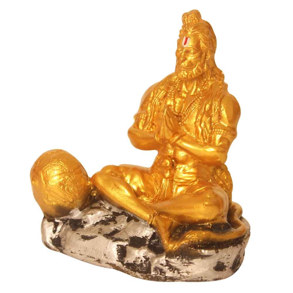 Ram Bhakt Hanuman Idol 3.5 Inch ( 10 cm )