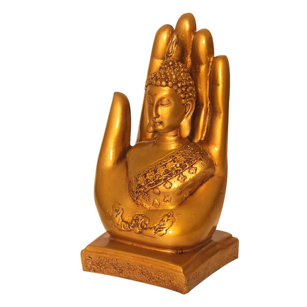 Buddha Hand Blessing Statue 7 Inch ( 19 cm )