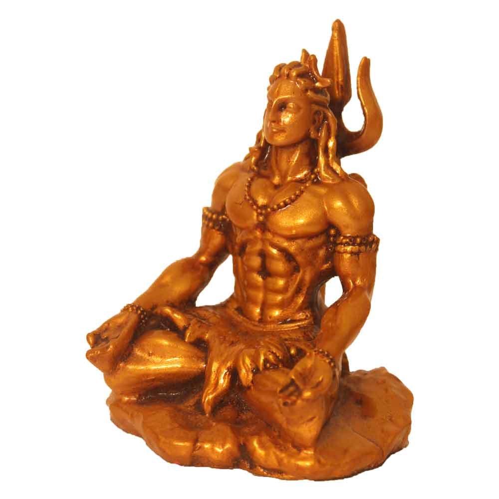 Trishul Mahadev Murti 3.75 Inch ( 10 cm )