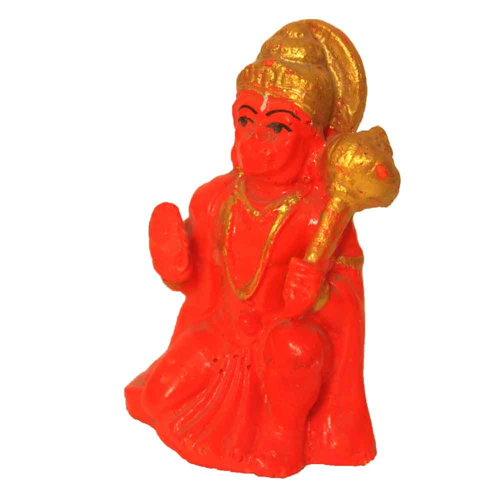 Mini Hanuman Statue 3 Inch ( 8 cm )