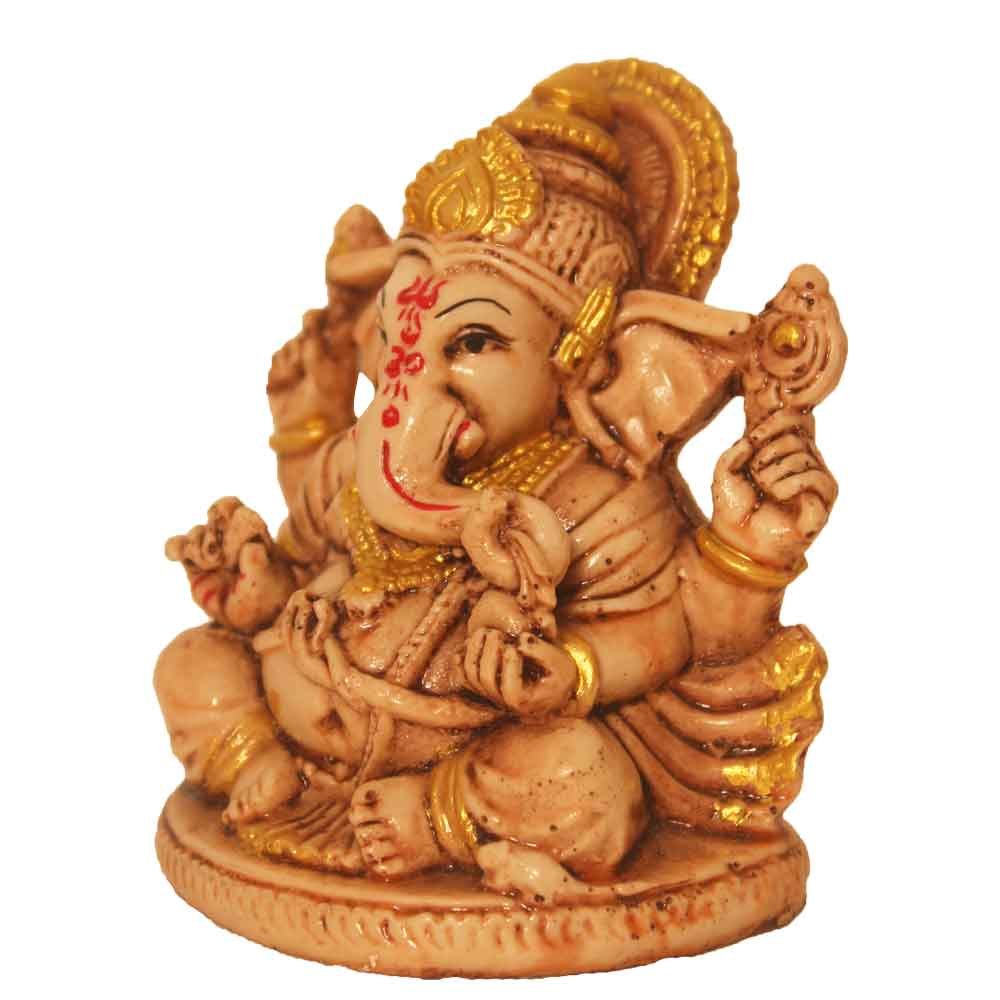 Royal Ganesh Murti 3.25 Inch ( 9 cm )