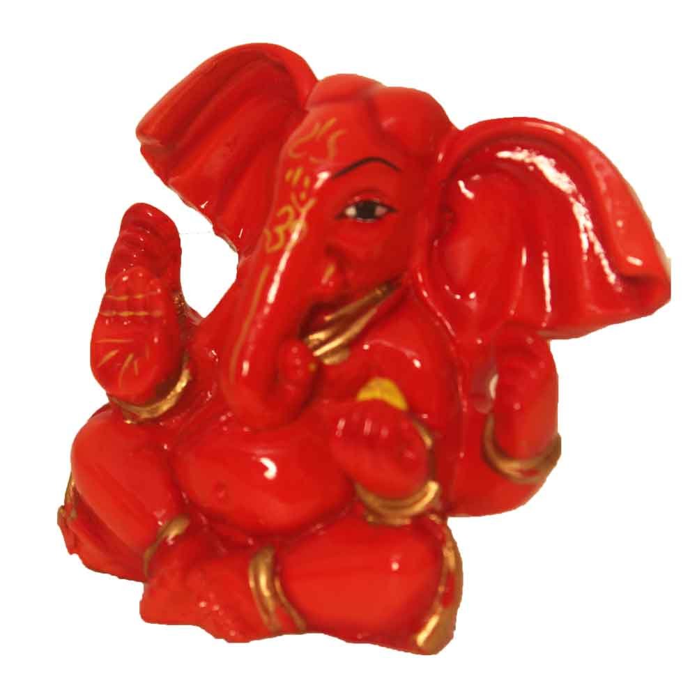 Large Ear Ganesh Idol 3 Inch ( 8 cm )