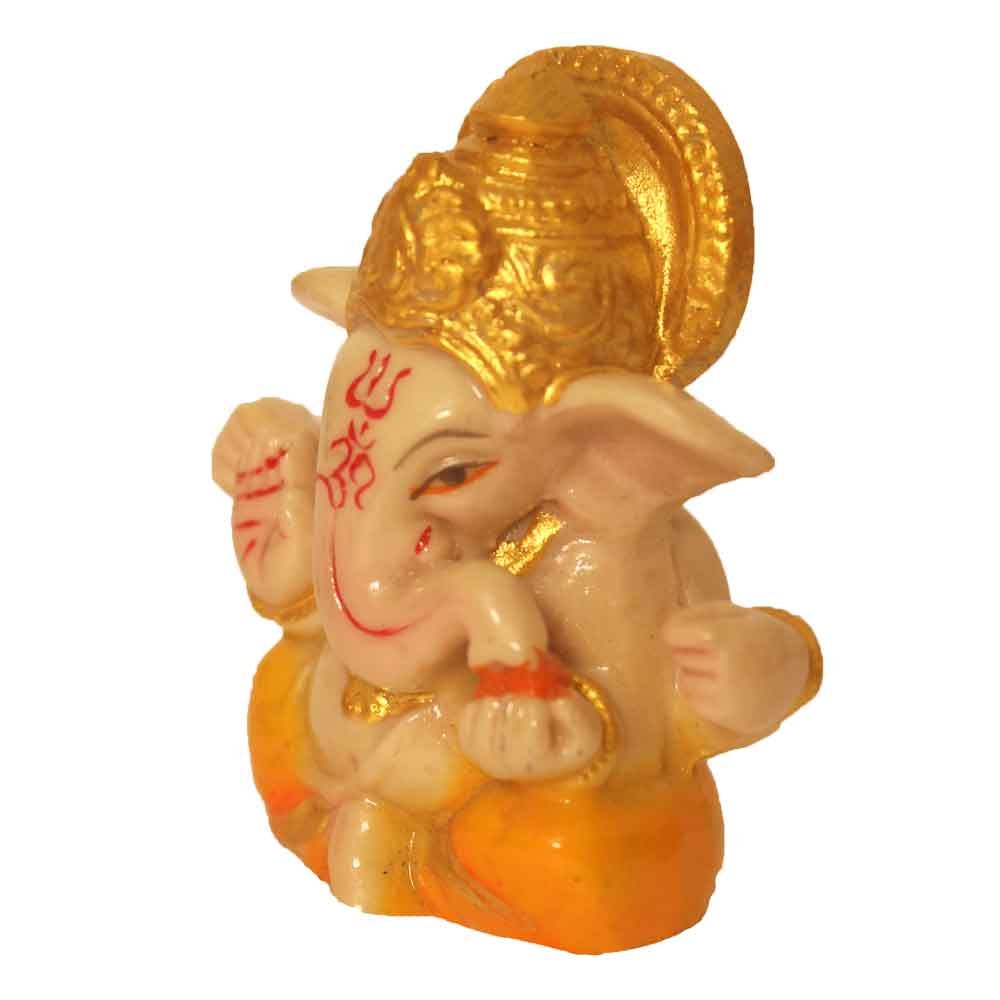 Pocket Ganesh Statue 2.5 Inch ( 7 cm )