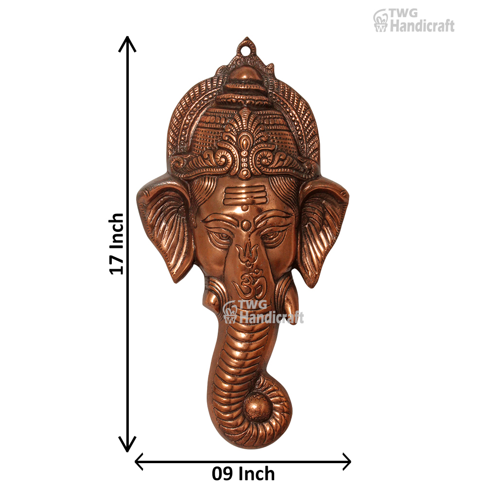 Ganesha Metal Statue Wholesale Supplier in India TWG Handicraft - Wall