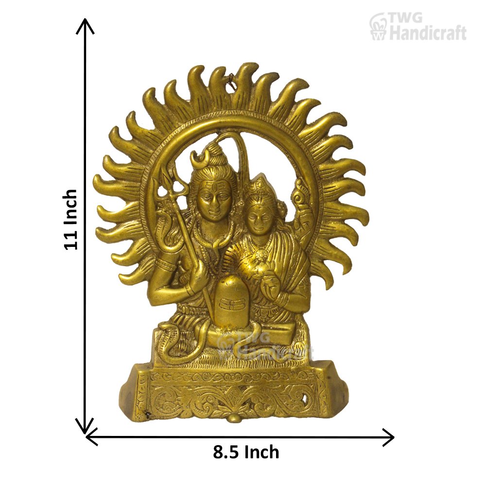 Religious Metal Statue Wholesale Supplier in India Shiv Parivar Metal 
