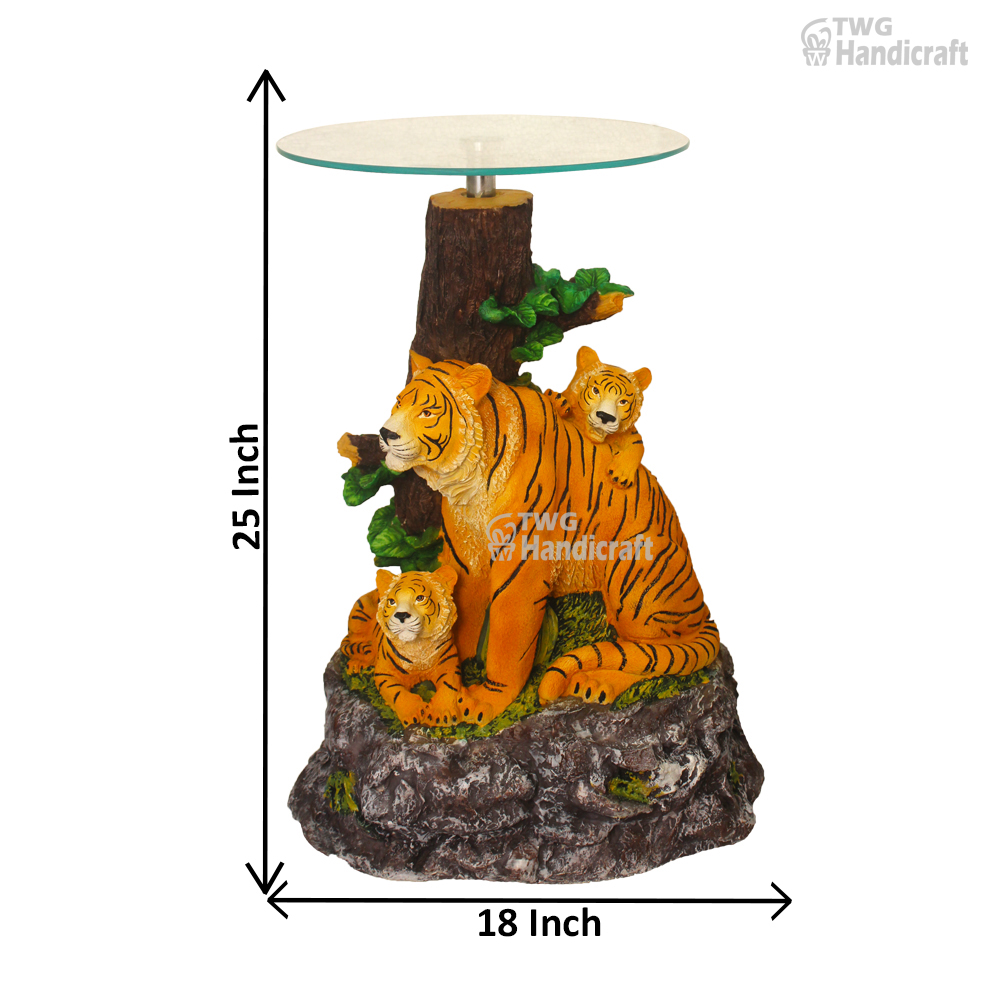 Corner Table Figurines Manufacturers in Meerut | Animal Corner Table