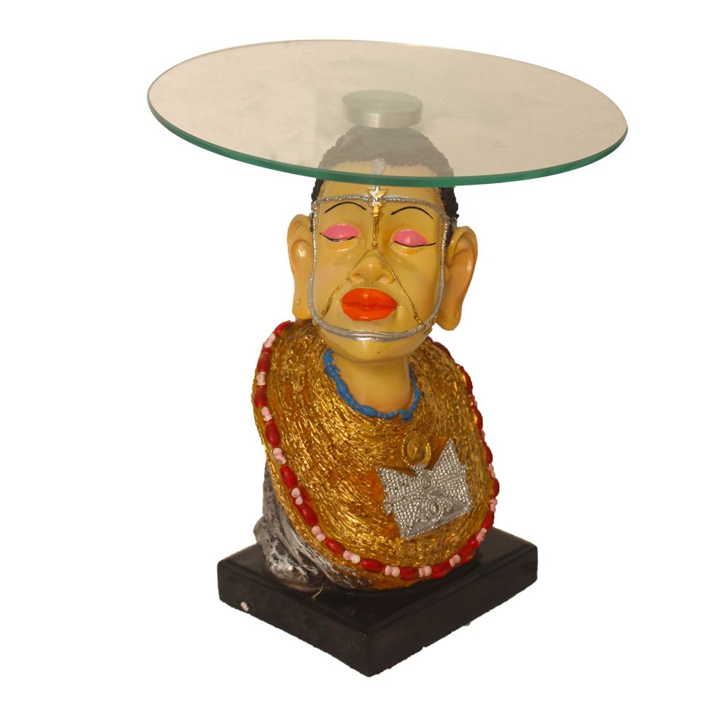 Decorative Nigro Lady Table Showpiece 10 Inch ( 25.5 cm )