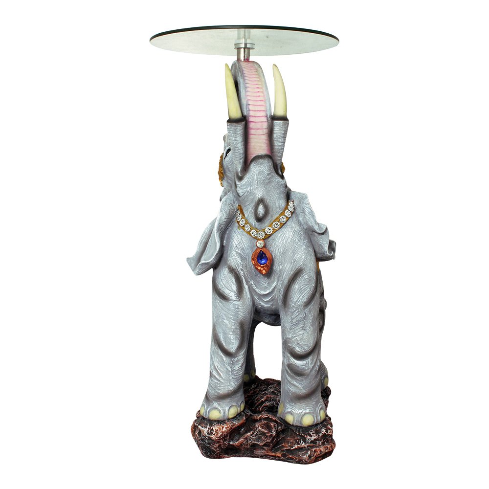 Decorative Elephant  Glass Table Showpiece 30 Inch ( 76.5 cm )