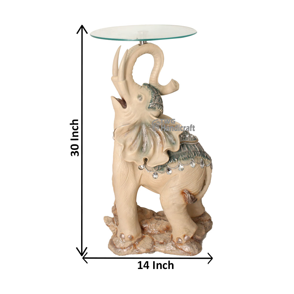 Corner Table Figurines Manufacturers in Mumbai | Elephant Corner Table
