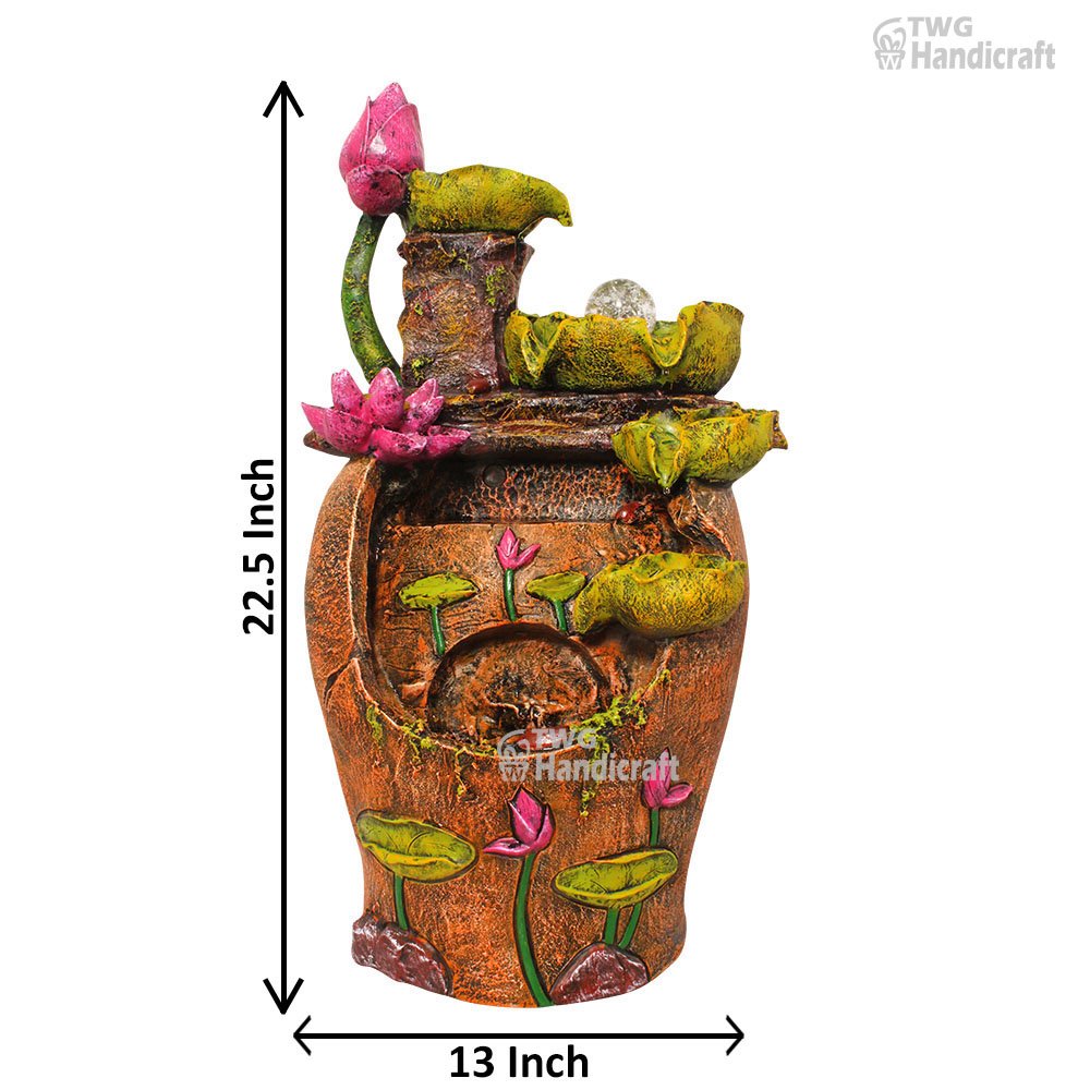 Decorative Water Fountains Wholesalers in Delhi Small Size Fountain in Bulk