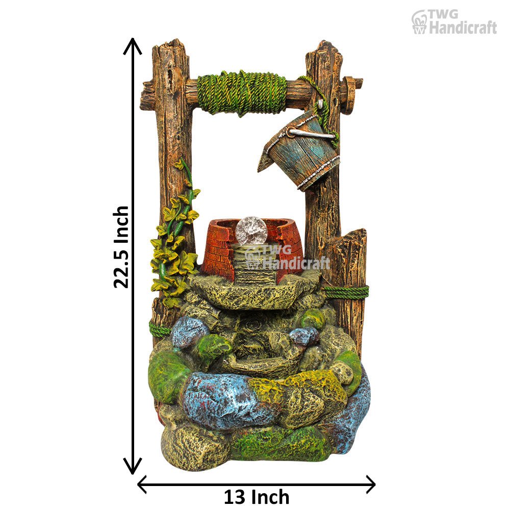 Decorative Water Fountains Suppliers in Delhi Small Size Fountain in Bulk