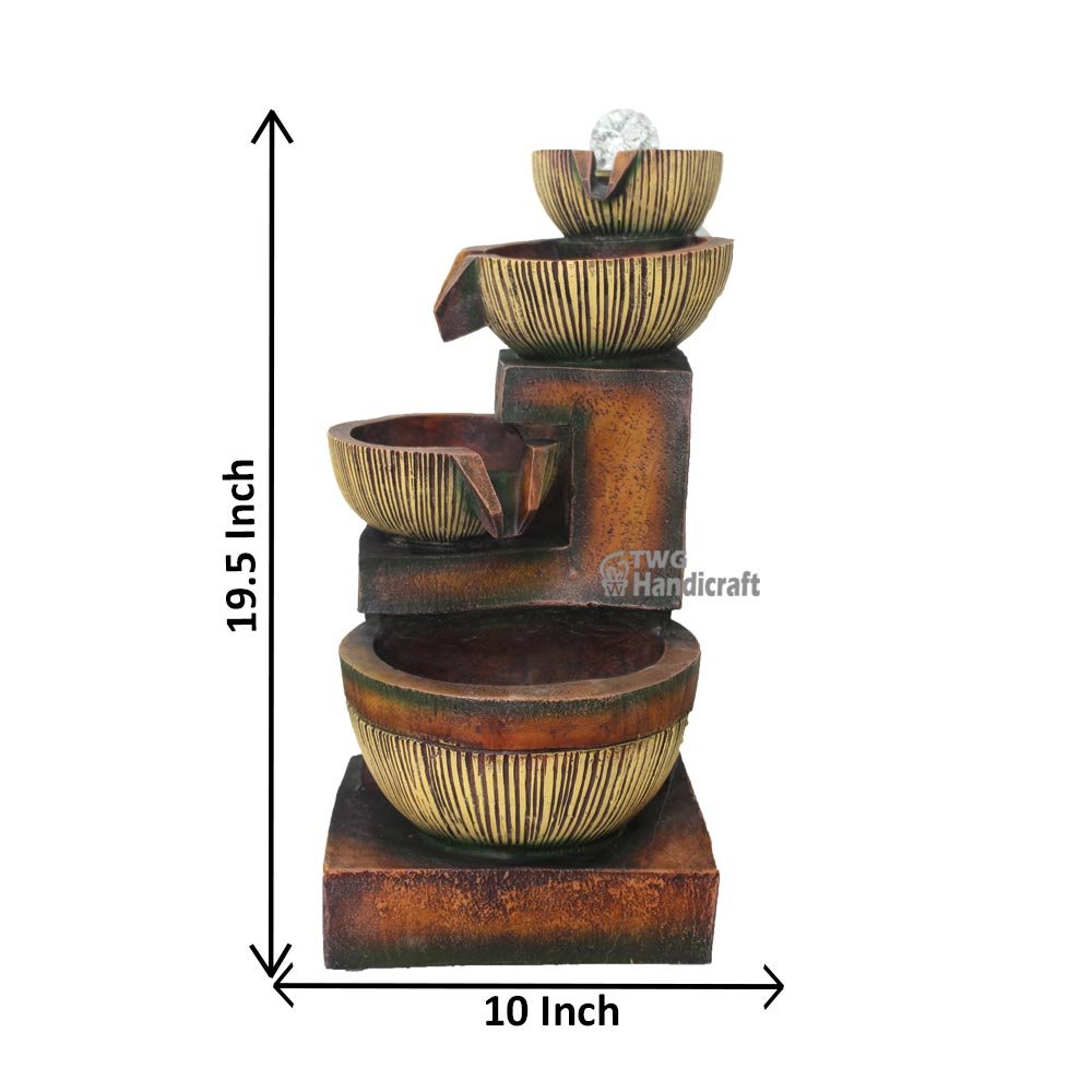 Modern Art Water Fountain Wholesalers in Delhi | Home Decorative Fountain