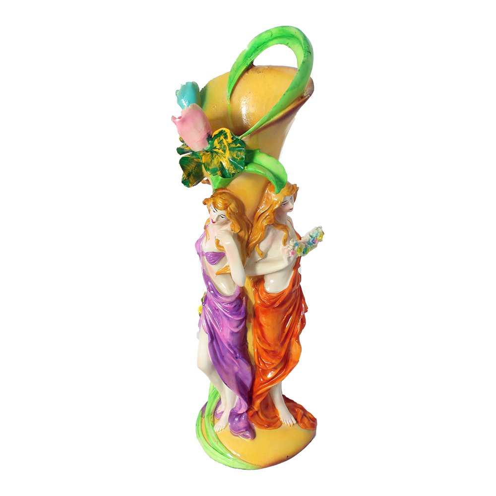 Lady Flower Vase Showpiece 15 Inch ( 38.5 cm )