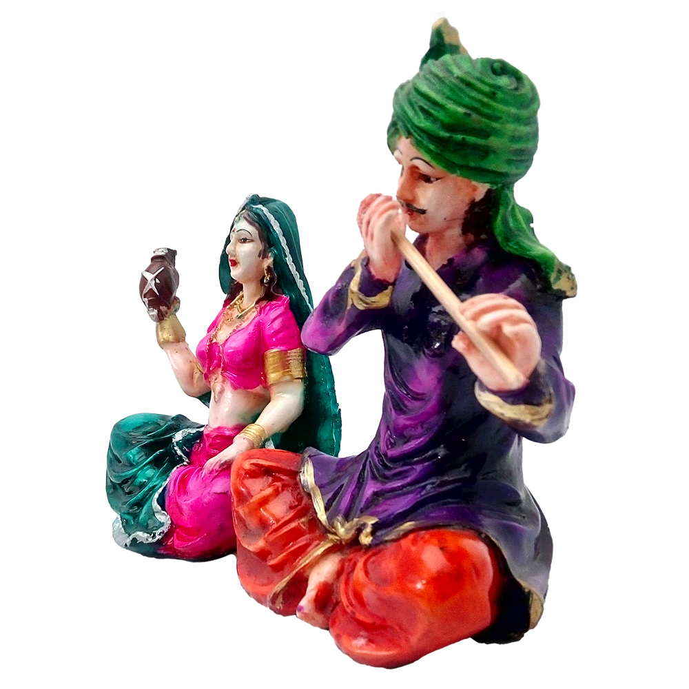 Handicraft Musical Rajasthani Statue 6 Inch